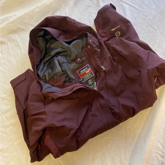 Eddie Bauer woman’s weather edge 365 coat size Med. Shell Only. - Picture 1 of 8